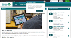 Desktop Screenshot of devoncc.public-i.tv